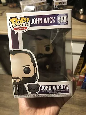 Buy Funko Pop! Movies: John Wick - John Wick With Dog Vinyl Figure • 14.99£