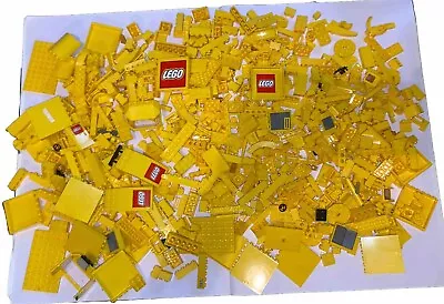 Buy Lego Yellow Bricks /Parts Bulk Joblot 950g • 10£
