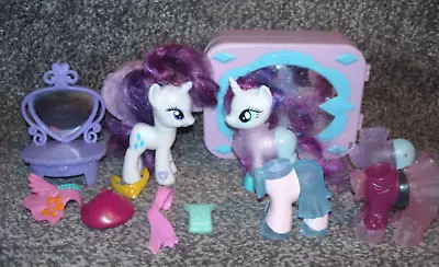 Buy My Little Pony G4 Folding Playset Rarity & Pinkie Pie With Accessories • 4.99£
