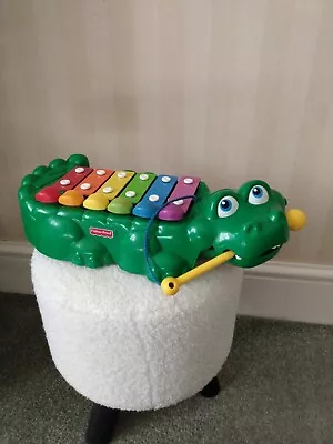 Buy Vintage Fisher Price Alligator Xylophone Crocodile Lovely Condition   • 15£