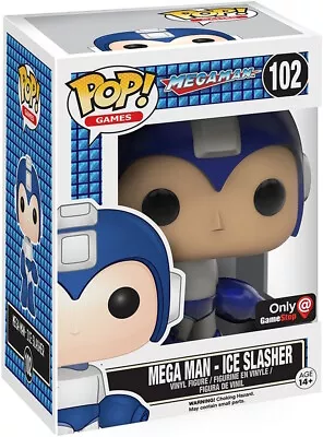 Buy Megaman - Mega Man - Ice Slasher 102 Only Gamestop - Funko Pop! - Vinyl Figure • 34.70£