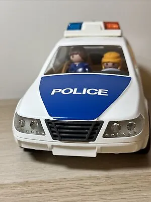 Buy Playmobil Police Car 2012 With Figures And Emergency Lights On Top • 11£