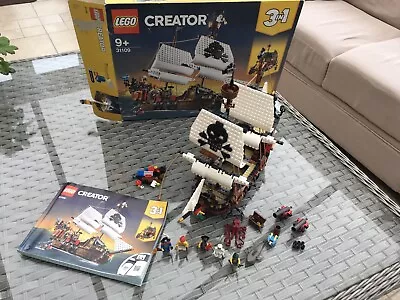 Buy Lego Creator Pirate Ship (31109), With Box & Instructions. Some Extras. • 50£