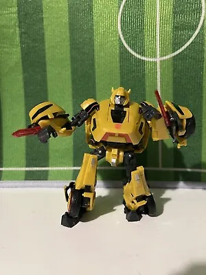 Buy Transformers Generations: Autobot Cybertronian Bumblebee Deluxe Class Action Fig • 25£
