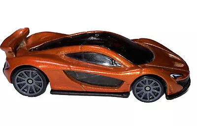 Buy Hot Wheels McLaren P1 Metallic Orange Loose 2014 HW Exotics Great Car See Photos • 6.90£