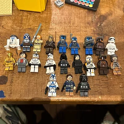 Buy Star Wars Lego Mini Figures Bundle • 55£