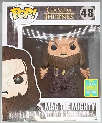 Buy Funko POP #48 Mag The Mighty - 6 Inch - Game Of Thrones 2016 Con • 29.99£