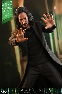 Buy Hot Toys MMS657 The Matrix RESURRECTIONS Neo Keanu Reeves 1/6TH Action Figure • 389£