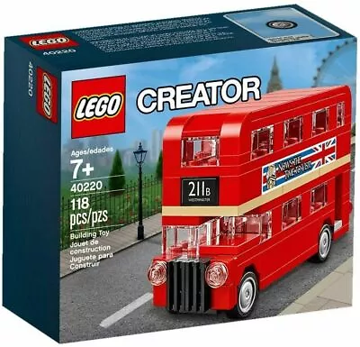 Buy LEGO 40220 Creator Double Decker London Bus - *RARE *LIMITED *BRAND NEW & SEALED • 17.99£