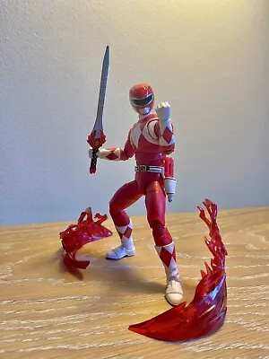 Buy Hasbro MMPR 30th Anniversary Remastered Red Ranger Figure • 25£