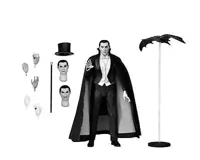 Buy NECA Ultimate Dracula Universal Monsters (B & W) Carfax Abbey 7  Action Figure • 34.99£