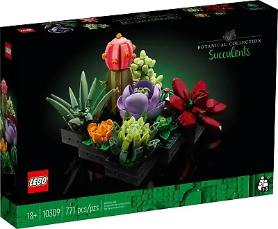 Buy LEGO Creator Expert Botanical Collection 10309 Succulents - NEW • 34£