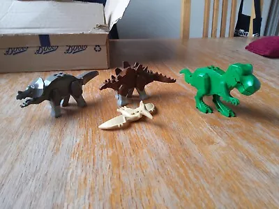 Buy Lego Assorted Dinosaur Minifigures T Rex Stegosaurus Pterodactyl Triceratops VGC • 6.50£