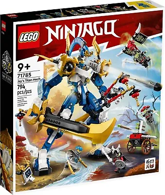 Buy LEGO 71785-Ninjago Jay's Titan Mech Complete Set 🎁New BOX🎁Free Minifigure🎁 • 60.89£