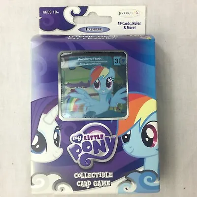 Buy My Little Pony Collectible Card Game Premiere Rainbow Dash Rarity Theme Deck • 9.99£