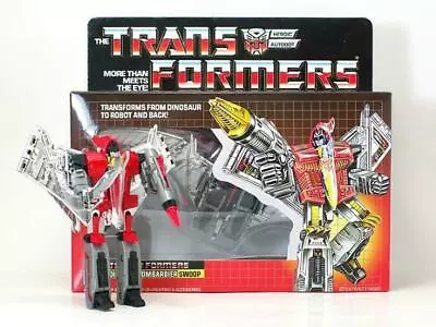 Buy New Transformers TF G1 Reissue MISB Dinosaur Dinobot Swoop Action Figure Box Set • 42£