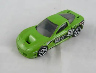 Buy Hot Wheels Corvette C6-R Racing Green Mattel HW Diecast Model Car.(((313))) • 5.59£