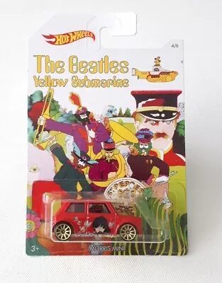 Buy Hot Wheels The Beatles Yellow Submarine Morris Mini • 20£