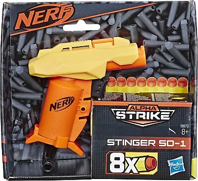 Buy Nerf Alpha Strike Stinger 11 Piece Targeting Blaster Set Hasbro SD-1 Kid Playset • 10.49£