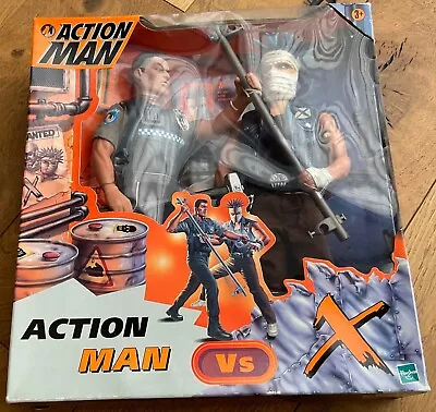 Buy Action Man Vs X Figure Set Rare Vintage 1998 Hasbro Unplayed Boxed ! • 29£