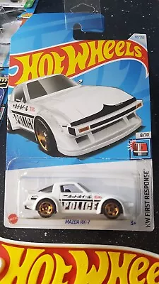 Buy Hot Wheels ~ Mazda RX-7, White & Black, Long Card. More BRAND NEW Models Listed! • 3.69£