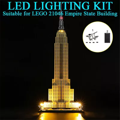 Buy LED Light Kit For LEGO 21046 Architecture Empire State Building (Lighting Kit) • 19.19£