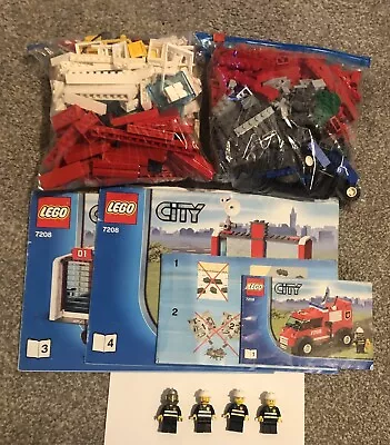 Buy LEGO CITY Fire Station 7208 Complete With Instructions • 41.89£