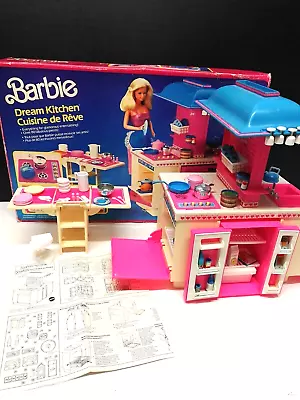 Buy Barbie Mattel Dream Kitchen Kitchen Vintage 1980 DOLL ACCESSORIES • 154.17£