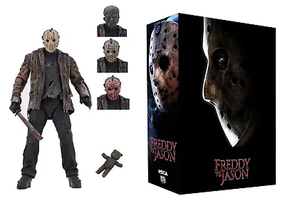 Buy NECA Freddy Vs Jason Ultimate Jason Voorhees 7  Scale Action Figure • 46.99£