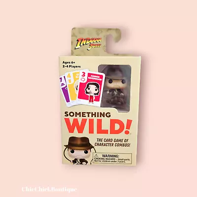 Buy 🩶New Indiana Jones Something Wild Funko Pop! Card Game With Collectable Figure • 13.99£