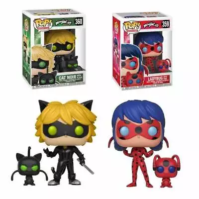 Buy FUNKO POP Miraculous Ladybug And Cat Noir Figure Doll New Boxed Children Gift • 18.79£