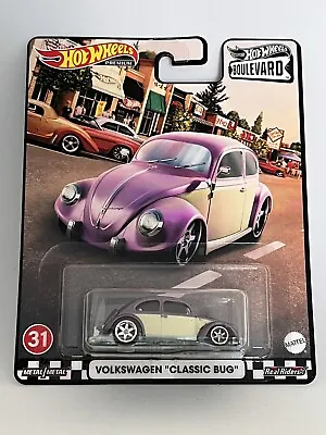 Buy Hot Wheels Premium Boulevard Volkswagen Classic Bug Real Riders • 10.99£