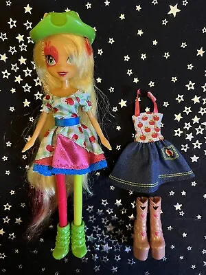 Buy My Little Pony Equestria Girls Rainbow Rocks Dress Up Applejack Doll • 15£