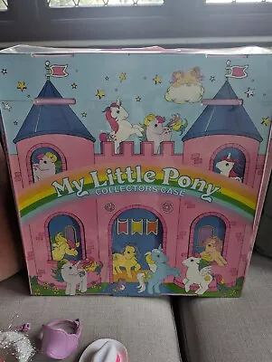 Buy Vintage My Little Pony G1 1980's Collector's Case MLP Dream Castle W 8 Ponies • 108.85£