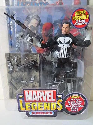 Buy Marvel Legends The Punisher Series 4 (urban Legends Comics Rare) Toy Biz Figure • 145.82£