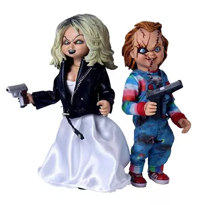Buy NECA - Bride Of Chucky Tiffany & Chucky 8 Clothed Action Figure 2Pk • 108.91£