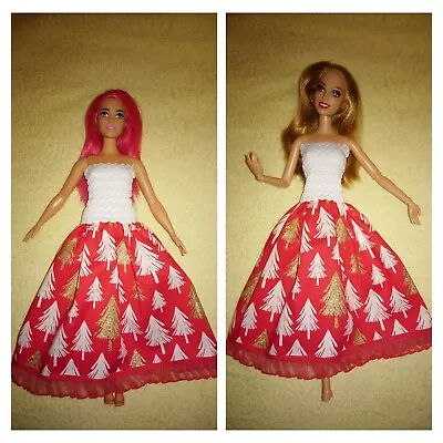 Buy Barbie Curvy Glitter Dress Dolls Clothing Princess Ball Gown Christmas 67 • 10.40£