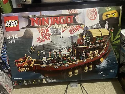 Buy LEGO The LEGO Ninjago Movie Destiny's Bounty (70618) Complete Boxed Retired Set! • 65£