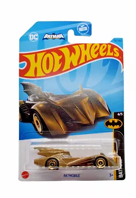 Buy Hot Wheels 2023 #137 BATMOBILE BRAVE AND THE BOLD Bronze MINT USA LONG CARD • 5£