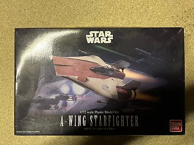 Buy Bandai A-Wing Fighter 1/72 Scale Plastic Model Kit Star Wars • 35£