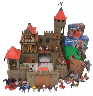 Buy Playmobil 3666 Vintage Knights Castle +Extras Incomplete - Figures Novelmore #W2 • 21£