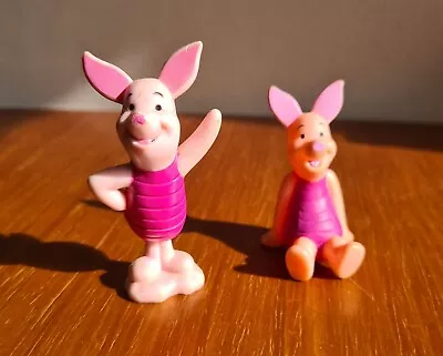 Buy 2 X Winnie The Pooh PIGLET Figures - Fisher Price 2000 + One Other • 4£