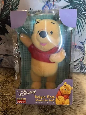 Buy Fisher Price Disney Baby’s First Winnie The Pooh New And Sealed 2002 Super Rare • 45£