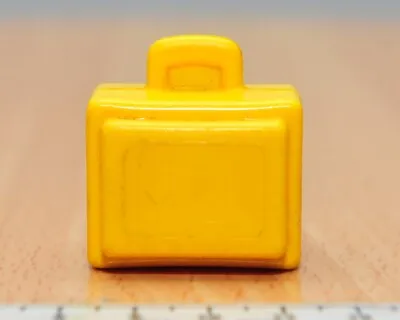 Buy Vintage Fisher Price Little People AIRPORT LUGGAGE CASE YELLOW SUITCASE • 5£