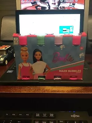 Buy Kids Barbie 4 Pack Maze Bubble Making Solutions 4 Decorated Tubes • 3.99£