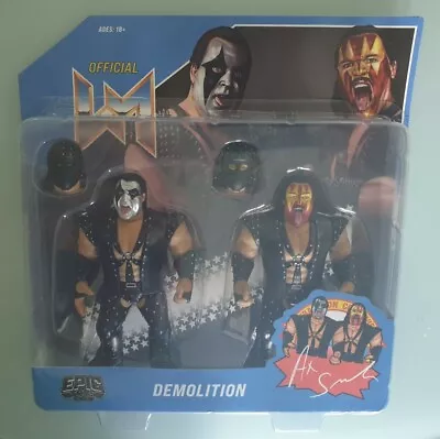 Buy Epic Toys Demolition 2 Pack Wrestling Figures Hasbro WWF WWE Brand New Card Wear • 79.99£
