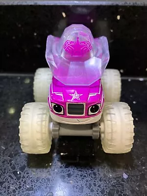Buy Blaze & The Monster Machines Robot Rider Starla Truck Clear Hat Rare • 9.99£