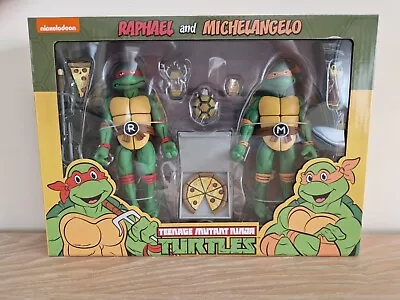 Buy Brand NEW Raphael And Michelangelo 2-Pack Teenage Mutant Ninja Turtles TMNT NECA • 150£