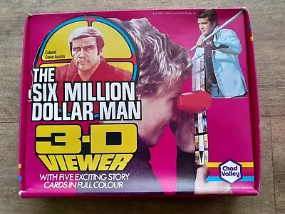 Buy Chad Valley Six Million Dollar Man SEE-A-SHOW VIEWER , VERY RARE 1977 • 79.99£