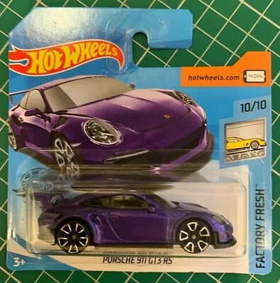 Buy Hot Wheels Porsche 911 GT3 RS Purple Factory Fresh Number 246 New And Unopened • 32.99£